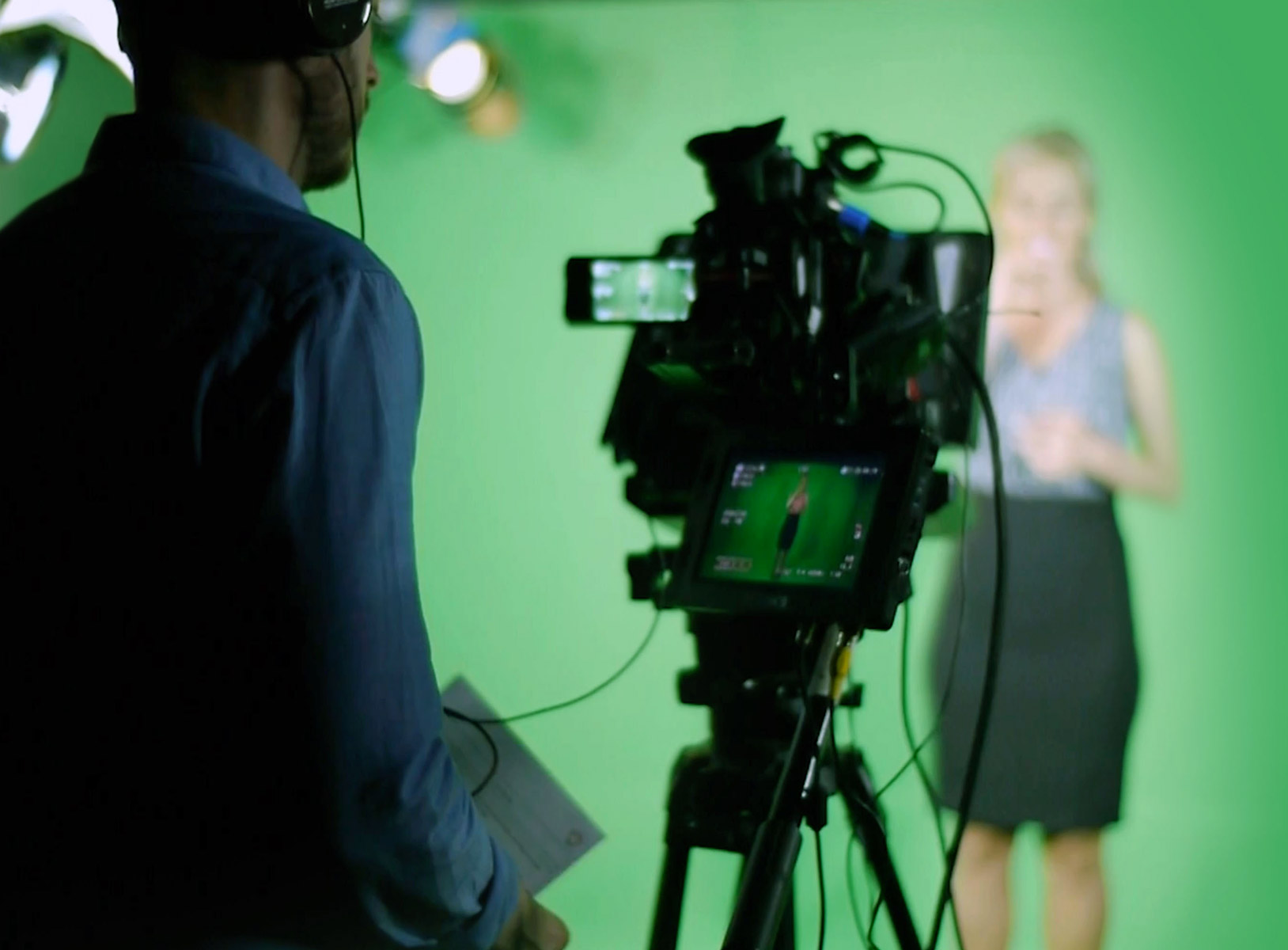 Green screen video services